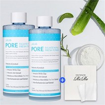 리르 포어 타이트닝 프레쉬 토너2개 +화장솜 40매 증정, 선택/프레쉬토너 2개x화장솜 40매