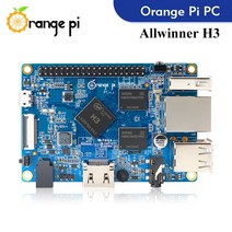 Orange Pi PC 1GB RAM Allwinner H3 카메라 포트 싱글 보드 컴퓨터 실행 안드로이드 우분투 데비안 OS, 한개옵션0