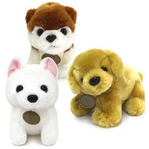 기프트앤돌 프리미엄 리얼펫 강아지인형 아키타 골든리트리버인형, 상세페이지 참조, 아키타 30cm