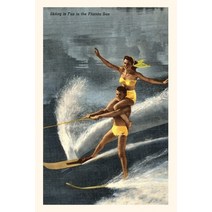 (영문도서) Vintage Journal Water Skiers Florida Paperback, Found Image Press, English, 9781669518693