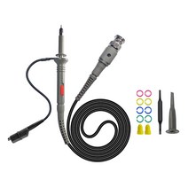 오실로스코프 프로브 범용 고전압 테스트 라인 고주파, 보안형 200MHz  P2200 1X10X, 1개