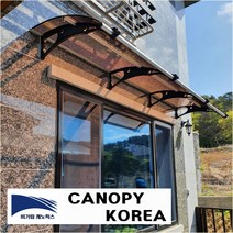 캐노픽스 1000x8400 캐노피 테라스 창문 렉산 처마 비가림 현관 주택 차양 비가리개, 블루, 직결피스, 검정, 1개