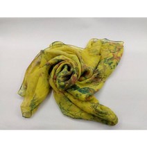 실크스카프(천연염색)