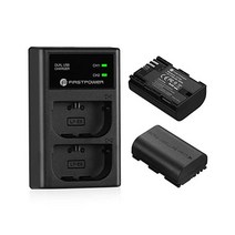 캐논 호환 EOS 5D Mark III IV 5DS R 6D II 7D 60D 70D 80D 90D R5 C700 XC10 X15와 퍼스트 파워 LPE6 배터리 듀얼 USB 충전기