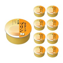 이무라야 캔 커스터드 푸딩 디저트 75g x 8 팩, 1팩