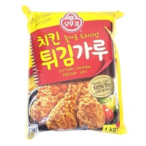 오뚜기 바삭하고 고소한 치킨 튀김가루 1kg, 오뚜기치킨튀김가루1kg