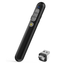 Presenter Remote Clicker Wireless Presentation Long-Distance USB Control Laser Pointer PPT