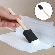 스펀지붓 폼브러쉬 2.5CM 폼브러쉬 스펀지브러쉬