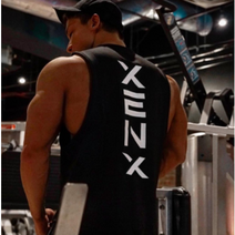 남자헬스런닝 운동 스포츠 농구 나시 XENX