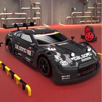 무선 스피드 무중력 입문 드리프트 RC카 RC카드리프트 무선조종 GTR, 블랙