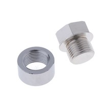 새로운 M18X1.5 자동차 배기 용접-산소 센서 O2 마개 및 플러그-25mm 스레드