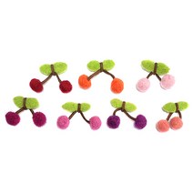 (주)아트인 앵두 양모펠트(소-3x4cm), 자주