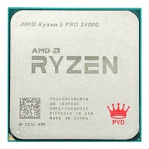 Ryzen호환5 Pro 2400G R5 r5 2400g 3.6 GHz 쿼드 코어 8 스레드 CPU 프로세서 YD240BC5M4MFB 소켓 AM4 65W, 한개옵션0