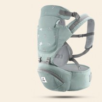 온아이 붕붕몰 프리미엄 다기능 사계절 힙시트 아기띠 EW B8, 그레이