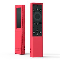 실리콘 케이스 삼성 스마트 TV BN59-01385B 01386D 태양 전지 원격 방진 커버 01385A TM2280E, 05 Red-No luminous