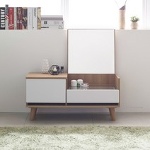 서랍좌식화장대 6colors C747 시즌3, 메이플화이트