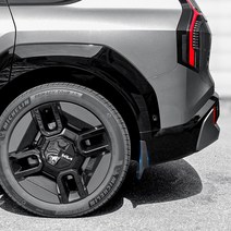 더블랙 EV9 튜닝 용품 머드가드 세트 흙받이 스크래치 방지 순정형, 머드가드 4P [사이드스텝-유]