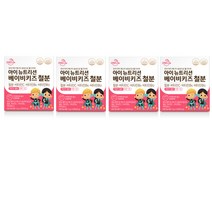 데이라이프 아이 뉴트리션 베이비키즈 철분 X 4박스, 33포, 4개