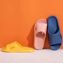 슬리퍼 커플 욕실 욕실화 미끄럼방지 폭신, 38-39 녹색