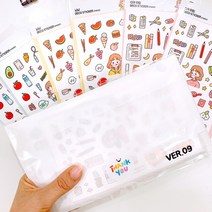 [바보사랑] DECO STICKER PACK - VER.09 (칼선스티커), 상세 설명 참조, 상세 설명 참조