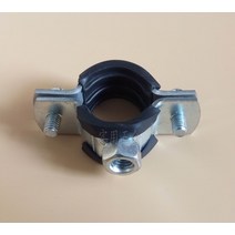 수도용pe관 농업용 배수로관 부속 커넥터 16mm 20mm 50mm 2pcs 중장비 두꺼운 2mm ppr 철 파이프 클립 pvc, 2 인치