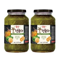 꽃샘 꿀청귤차 1kg X 2개, 1개입