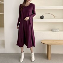 [아이엠수]데일리 기모 후레아원피스