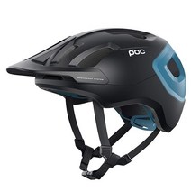 POC 자전거 헬멧 트레일 엔듀로 Axion Spin 산악, Uranium Black/Basalt Blue Matt, X-Large/XX-Large