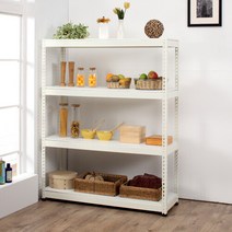 스피드랙 조립식 다용도 선반 120x80x180cm 4단, 블랙(양면코팅합판)