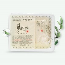 청년두부 커다란손두부3개 (총 1.7kg 개당550~600g) 해양심층수로 만든 국산콩 무첨가 두부, 3개, 600g