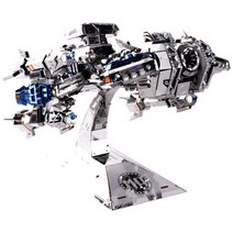 MU 3D메탈퍼즐 YM-M015 스페이스 배틀쉽, 단품
