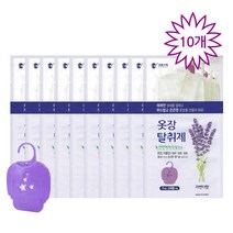 크린스타 옷장탈취제 라벤더향 1매입×10개, 10개, 4g