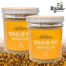 [토종마을]프리미엄 국산 벌화분(꽃가루)300g X 2통, 단품