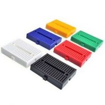 170미니빵판 breadboard mini 170 브레드보드 syb-170, 빈스마켓 170미니빵판(p5509), 빈스마켓 본상품선택