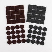 바닥 스크래치 방지 의자 식탁 쿠션 패드 2개 소음차단 발커버 새집이사 마루보호, 에바 원형 소 32P