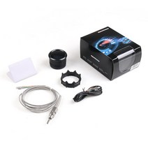 유면계 오일 게이지 유온계 수위계 Dynoracing-2 인치 52mm 배기 가스 온도 게이지 디지털 배기 가스 온도 게이지 파란색 Led EGT EXT 게이지 자동차 미터