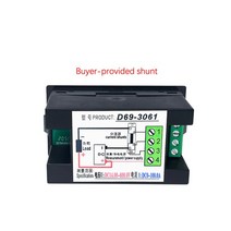 LCD 4 in 1 DC 전력 측정기 전압계 전류계 DC14.00-600.0V 20A/50A/100A 볼트 와트 KWH 모니터, [09] 3061 14-600V100A