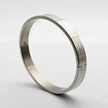 TALMA-KESHET 316L 남성 골드실버 링체인 팔찌