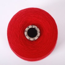 조은콘사 콘실 뜨개질실 뜨개실 털실 램스울 JC, 리얼레드(500g), 1개