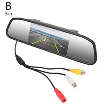 UHD룸미러블랙박스 센서유라이브 자동차 후면보기 미러 백업 카메라 모니터 8 LED 야간 룸 비전 TFT LCD, 02 5 inches