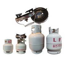 쉼파인드 휴대용 캠핑용 3kg 가스통 lpg 가스용기, 1개