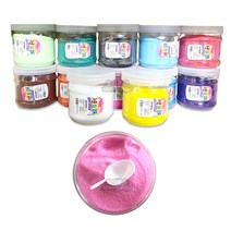 색모래 1kg 벌크 미술재료 모래만들기, 파랑