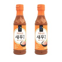 Tsm 청정원 저온숙성 새우액젓 1+1 100% 국산새우, 숙성새우앳젓(500gx2), 500g