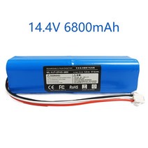 샤오미 치후360 단후이 아이로봇 호환용 Original 144v 12800mh 18650 m26 4s2p Lithium Ion Battery Pro M, 01 14.4V 6800mAH