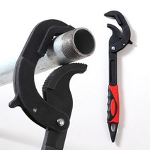 동극티엠 매직렌치 만능 파이프 멀티 수전 수도관 싱크대 오픈 만능스패너 렌치, 1번