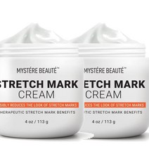 Mystery Beauty MYSTÉRE BEAUTÉ 스트레치 마크 셀룰라이트 감소 크림 113g 2팩