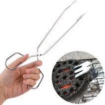 포크형 숯집게, 개