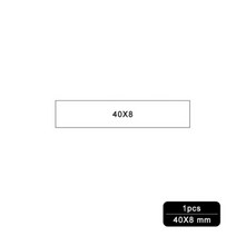MIUSIE 가죽 구멍 커터 펀치 도구 금속 핸드메이드 공예 전화 홀스터용 DIY 1 개, 1pcs 40x8mm