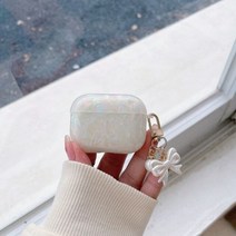 Airpods 케이스 1/2 프로 귀여운 꽃 펜던트 Hearphone 커버 fundas 에어 포드 2 이어폰 보호, B3_Airpods OR Airpods2