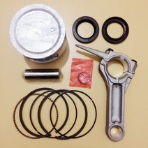 88mm 가죽스톤 링 커넥팅로드 크랭크 shaft 오일 씰 수리 키트 혼다 GX390 13HP 어 188F 엔진 모터 발전기, [01] 인디고